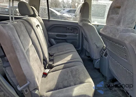 2006 Honda Pilot Ex from USA, damaged, VIN 2HKYF18506H504695